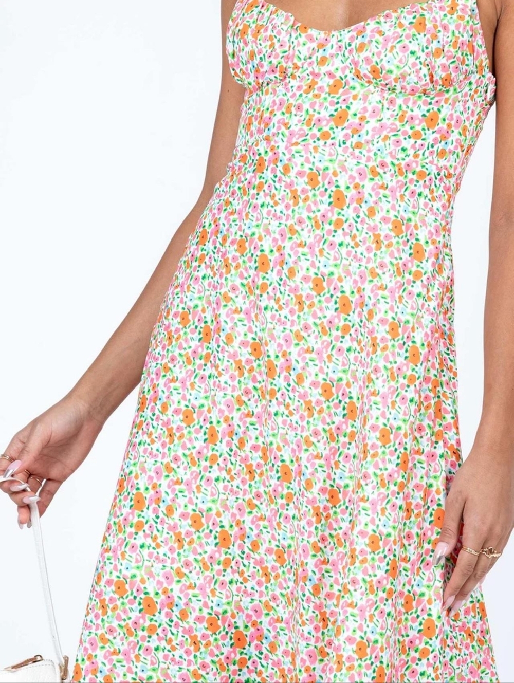 NEW Princess Polly Amara Multicolor Midi Dress - Picture 4 of 13